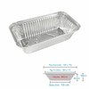 M1SS (Pack of 500) - Aluminium Foil Trays 660ML No.