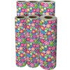 JILLSON & ROBERTS Bulk Floral Gift Wrap, Dazzling Daisies, Quarter