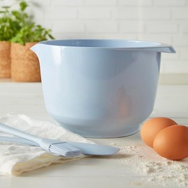 RBV Birkmann, Colour Bowls, Rühr- und Servierschüssel, Scandic Blue, 22×26×15 cm – 4L, recycelbarem PET, Colour Kitchen, kratzbeständig, spülmaschinen- und mikrowellengeeignet, 709898