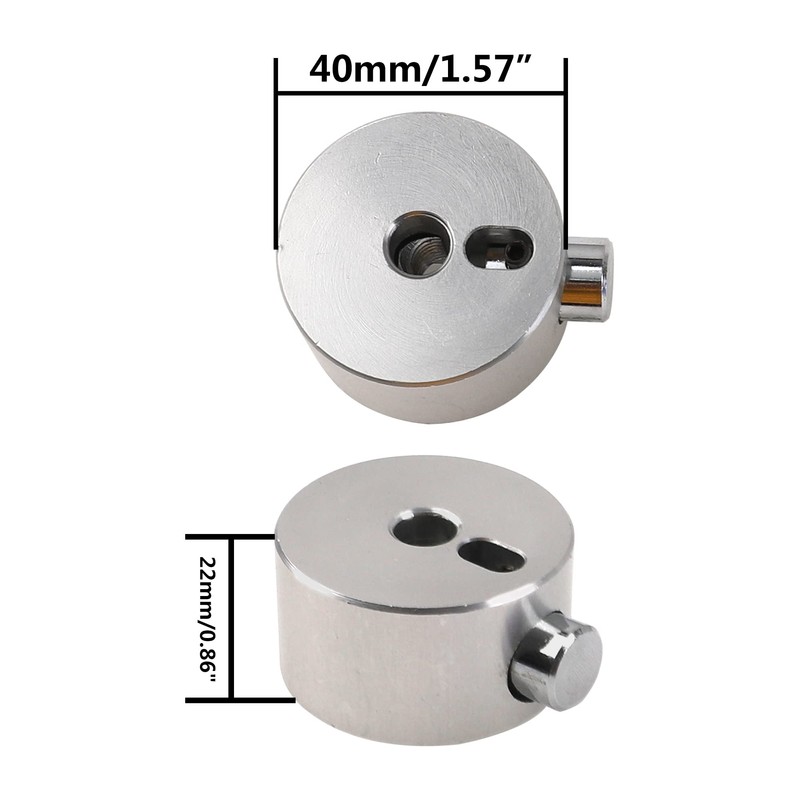 1Pcs Yootones Aluminum Alloy Drum Quick-set Cymbal Mate Nut Compatible