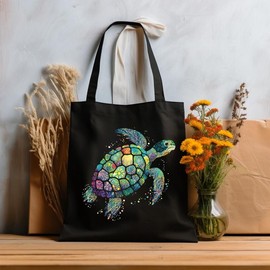 Bookish Tote Bag - Ideal for Carrying Books, Magazines, and More! - Color: NATURAL, Size: 15" x 16"