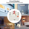 AC220V Smart WiFi Circuit Breaker Miniature Circuit Breaker PA66-DSM Flame