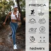 Hedwerx Fresca Self-Cooling Visor Hat for Men and Women, FlexBrim,