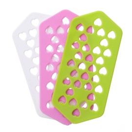 Vaguelly 30Pcs Hair Perm Curling Tool Insert Boards Prevent Hair Dents with Durable Isolating Cards for Salon Use Random Color