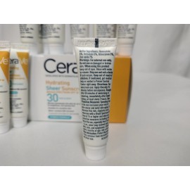 Cerave 15 Count of CeraVe Hydrating Sheer Sunscreen: / 2.55 Fl Oz Total