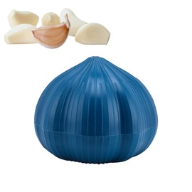 EsiFare Garlic Crusher, Garlic Press, Manual Rotary Garlic Twister, Ginger Crusher, Garlic Squeezer, Grater, Multi-functional, Easy to Use, Easy to Use, Compact Size, Portable