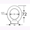 aiai 15-107 5/8" Eye Nut