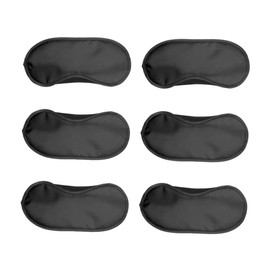 Baluue 20Pcs Black Sleeping Eye Patch Lightweight Soft Blindfold for Travel Nap Game and Meeting Comfortable Light Blocking Shade for Rest and Relaxation