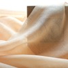 Singinglory Voile Curtains Set of 2 with Tiebacks,Sheer Net Solid