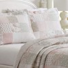 Laura Ashley - King Quilt Set, Reversible Cotton Bedding with