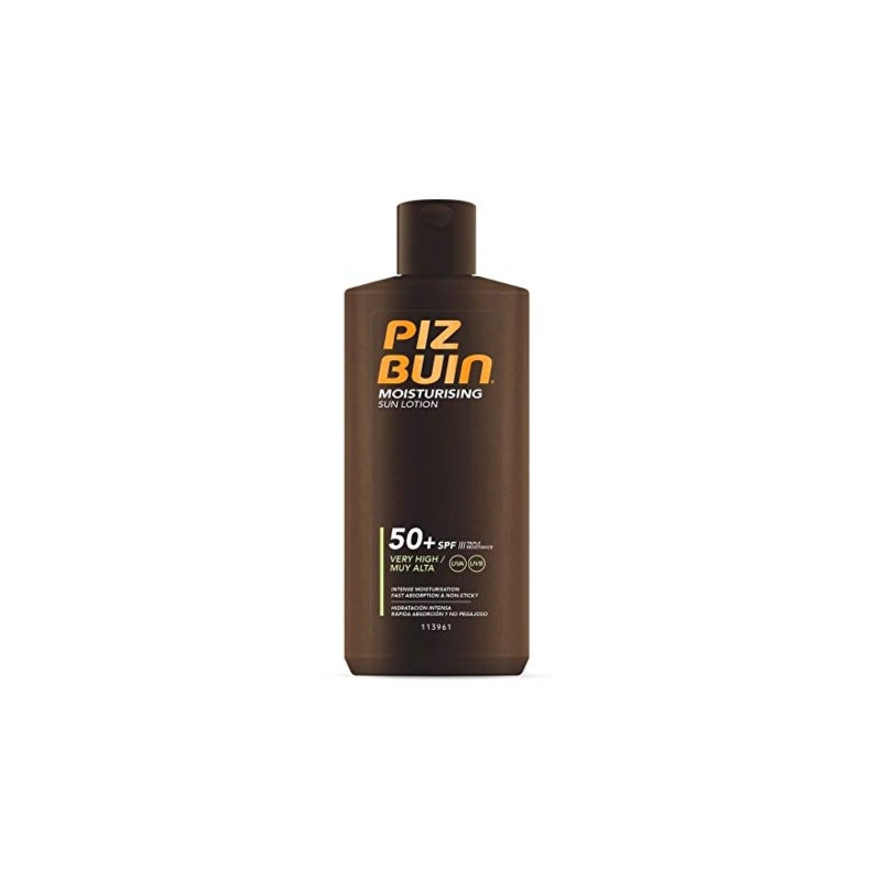 2 x Piz Buin Moisturising Sun Lotion SPF50-200 ml