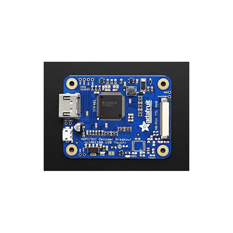 Adafruit TFP401 HDMI/DVI Decoder to 40-Pin TTL Breakout - Without