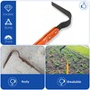 TwinkleTool L Shaped Grass Hoe Multifunctional Garden Hoe Tool, Crevice