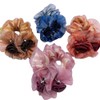 Leadigol Elegant Simple Korean Style Headwear Hair Scrunchies Rose Flower