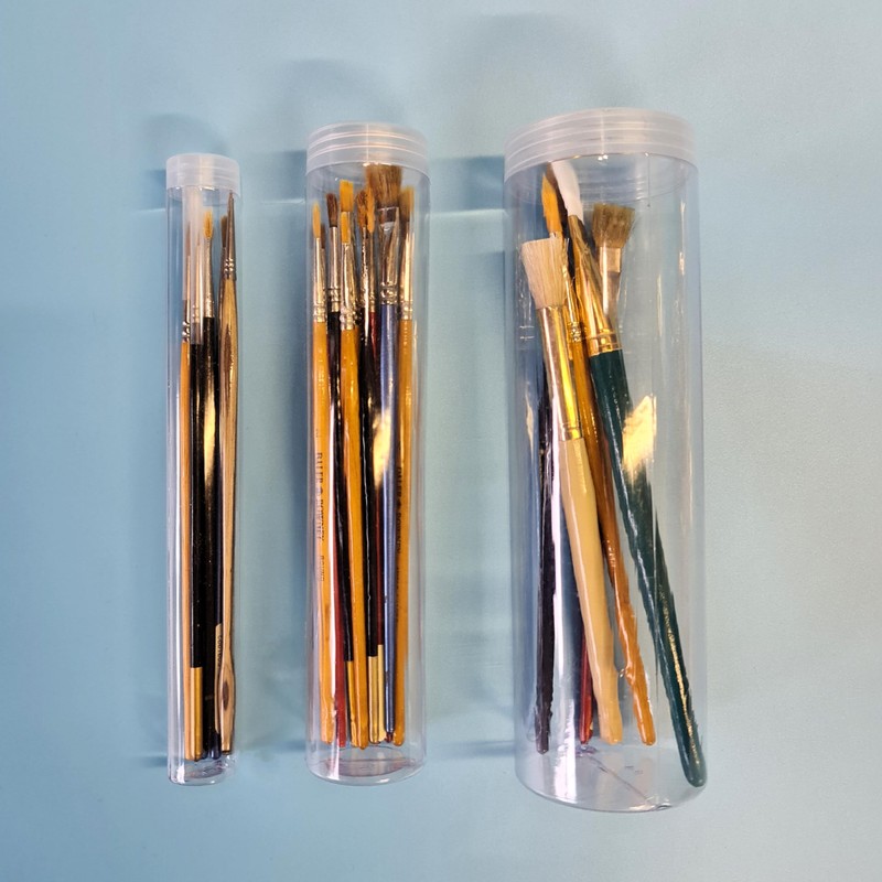 SHC Web Pack of 3 Clear Brush Tubes - Artists