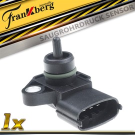 Frankberg Suction Pipe Pressure Sensor 4-Pin for Accent Coupe Elantra Getz i10 i30 Lantra Matrix Cee'D Cerato Picanto Rio II 1996-Present 3930022600