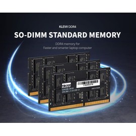 KLEVV DDR4 32GB (2x16GB) 2666MHz CL19 1.2V SODIMM Laptop Ram Memory SK Hynix Chip (KD4AGSA80-26N190D)