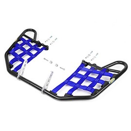 Yamaha Raptor 660 Yfm660R Nerfbars Atv Nerf Bars Black Bars/Blue Nets