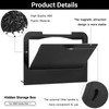Hellet 2PCS Center Console Organizer Compatible with Toyota 2025 2026