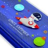 Legami - Wonderwow Pencil Case, Space Theme, 2 Compartments and