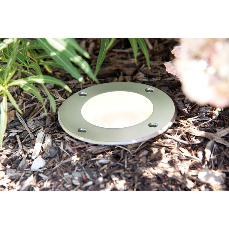 Paulmann Outdoor Recessed Lamp, Metal 3.5 W, Stainless Steel