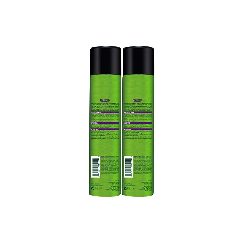 Garnier Fructis Style Full Control Hairspray, All Hair Types, 8.25