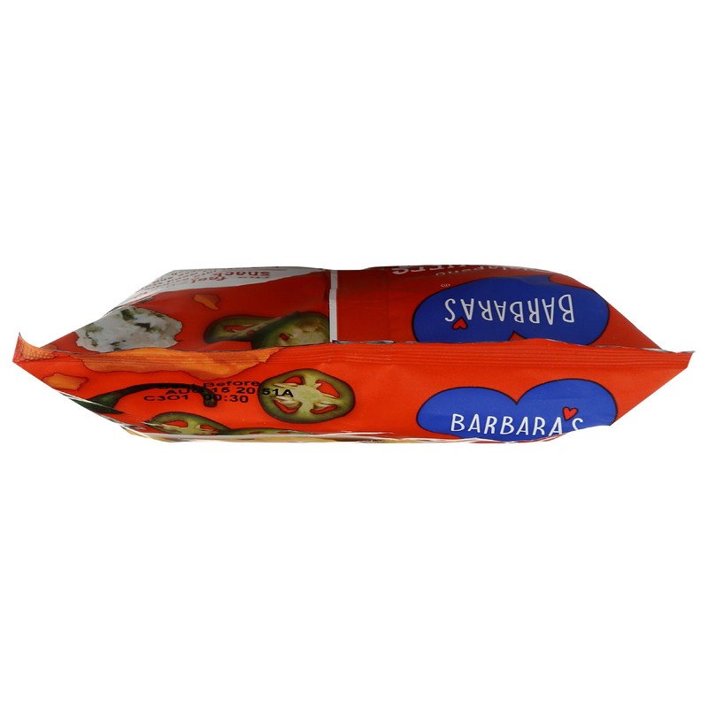 Barbaras Bakery, Puffs Cheese Jalapeno, 7 Ounce