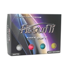 Accufli Max Soft Golf Balls (Matte Assorted 12PK)