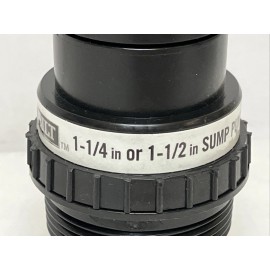 Everbilt 1-1/4 in. to 1-1/2 in. Threaded ABS Sump Pump Check Valve