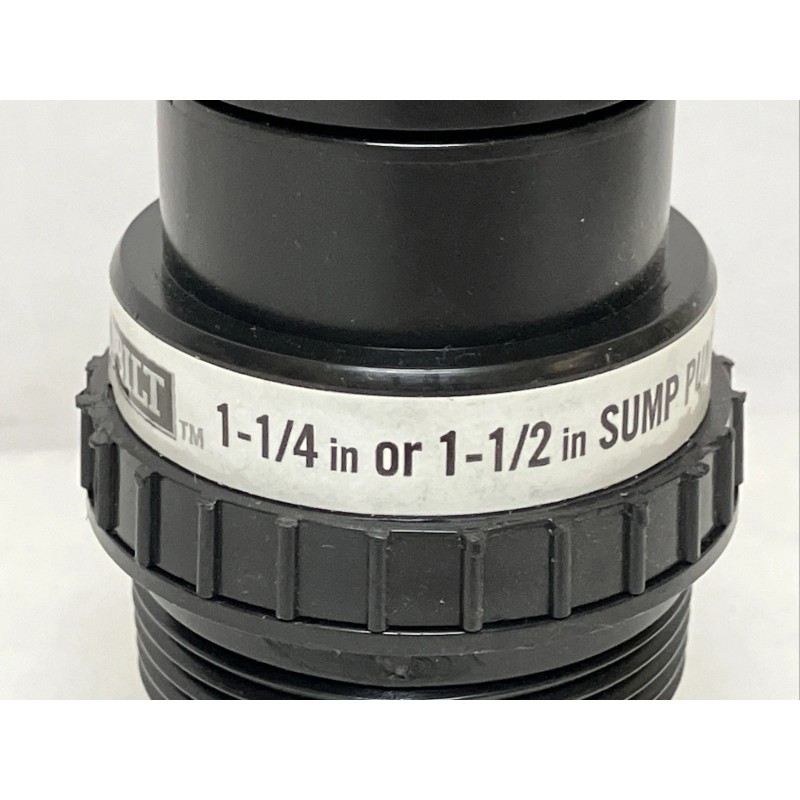 Everbilt 1-1/4 in. to 1-1/2 in. Threaded ABS Sump Pump