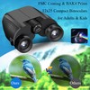 12x25 Compact Binoculars for Adults & Kids, High Powered Lightweight