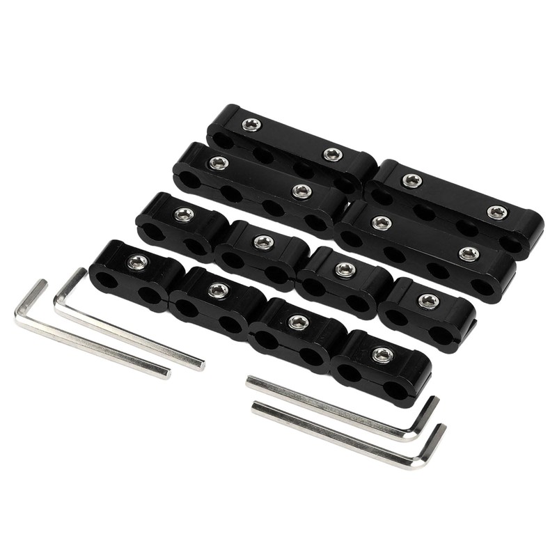 16pcs Spark Plug Wire Separator Divider Kit Holder Organizer Protector