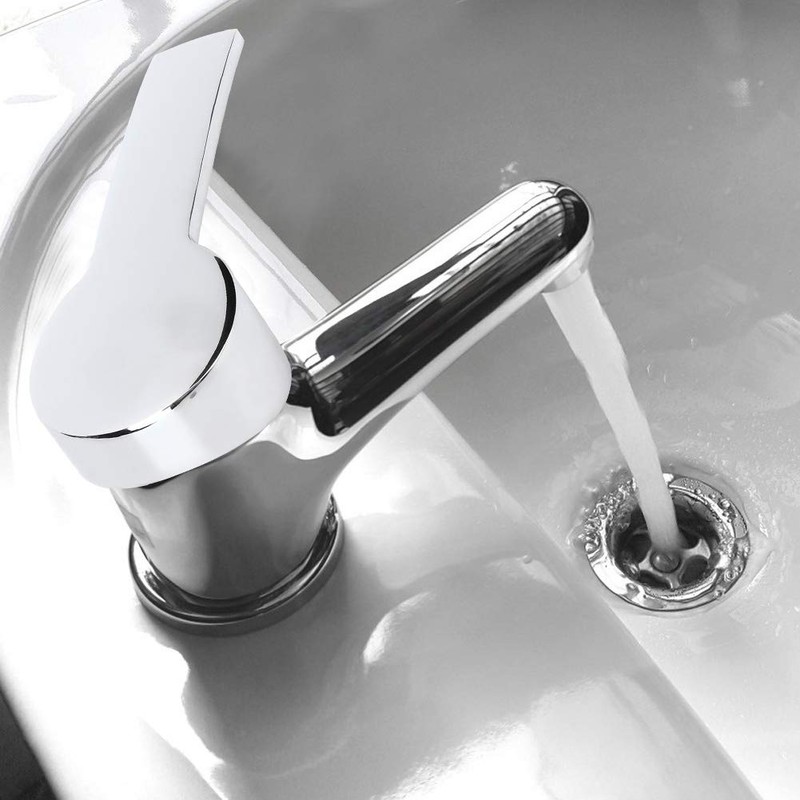 Hot Cold Water Tap Handle, Zinc Alloy Kitchen Bath Faucet