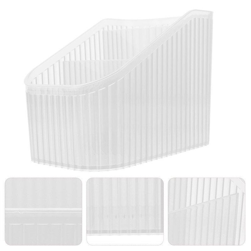 FOMIYES Makeup Brush Holder Organizer Transparent Storage Container for Cosmetics