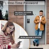 Tinewa Fingerprint Entry Door Lock, Exterior Smart Door Lock for