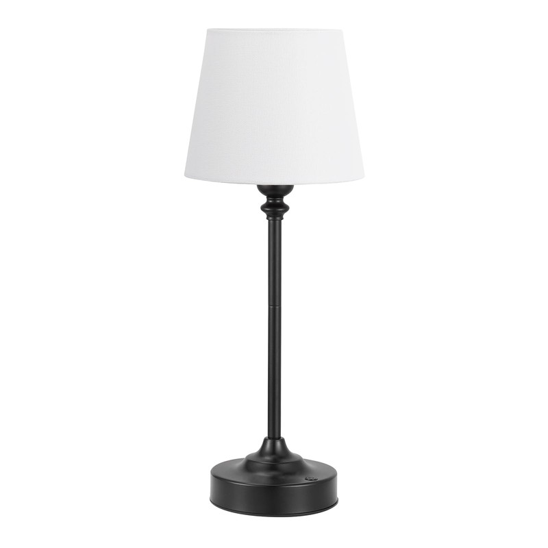 Kakanuo Cordless Table Lamp Rechargeable Black - 1 Pack 4000mAH