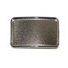 CTM® Blank Large Belt Buckle, Silver