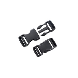 Ahijklmn Quick Side release buckles 25mm Plastic Clips Backpack Replacement Buckles Snap Clasp for Rucksack Bag Strap(2 Pack)