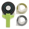 Embossing Label Maker Green Easy Operation Ergonomic Design Portable Label