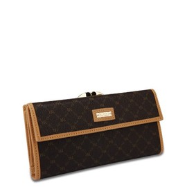 Rioni Signature Continental Leather Clasp Wallet Reg $83