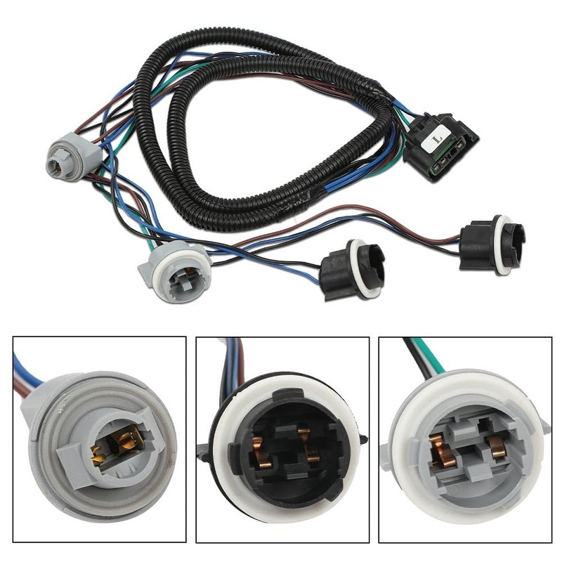 ALLGOOD Tail Lights Harness Compatible with Chevy Silverado 1500 2500