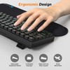 Taiahiro Clear Keyboard Wireless Creamy Mechanical Gaming Keyboard, 100 Keys