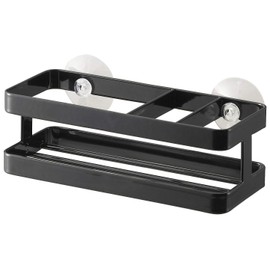 山崎実業 スポンジ&ボトルホルダー ブラック 約W18×D8×H6cm タワー 6772