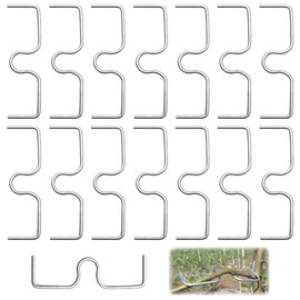 YDHfdc Pack of 15 Branch Supports for Fruit Trees 13 cm Branch Spreader for Fruit Trees Metal M Shaped Branch Separator Branch Fixer for Garden Trees Branch Bending Tool for Shaping