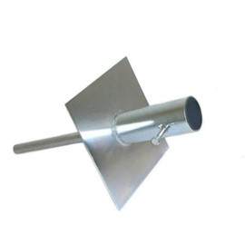 EZ 32C Heavy Duty Ground Mount for Telescopic/Push Up Masts - Mast Plate