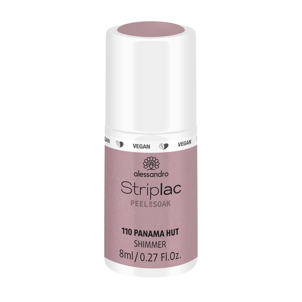 alessandro Striplac Peel or Soak Panama Hat LED Nail Polish,