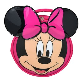 Fast Forward Minnie Mouse Head Shaped Lunch Bag- HMNU