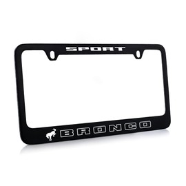 FORD Bronco UV Printed Metal License Plate Frame - Sport