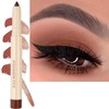 SAUBZEAN Eyeshadow Pencil Makeup, Waterproof Hypoallergenic Long Lasting Crayon, Highlighter