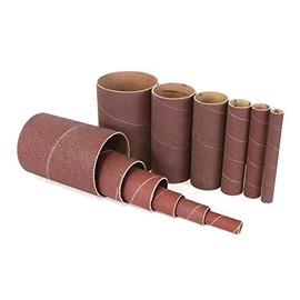 WEN 6510SP80 80-Grit Oscillating Spindle Sanding Sleeves Combo (12 Pack)